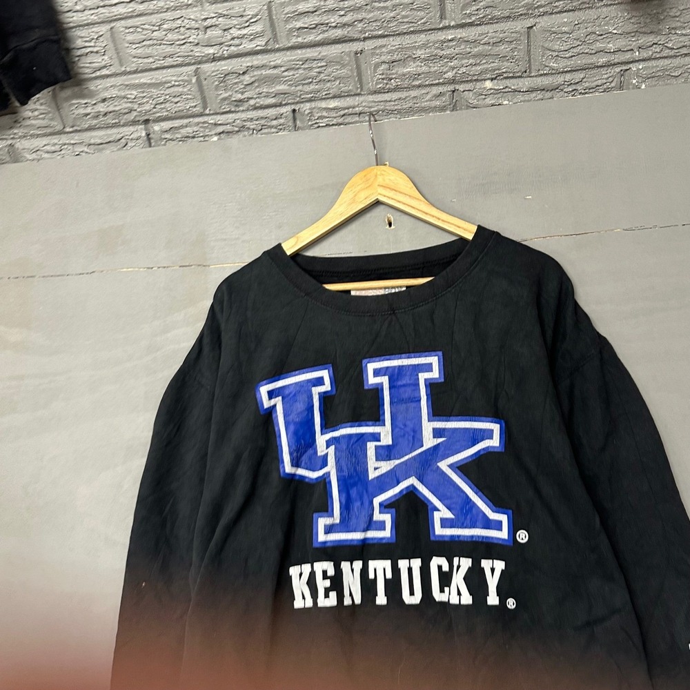 Royce Apparel Kentucky Wildcats Sweatshirt Mens XL Black NCAA UK Logo Graphic